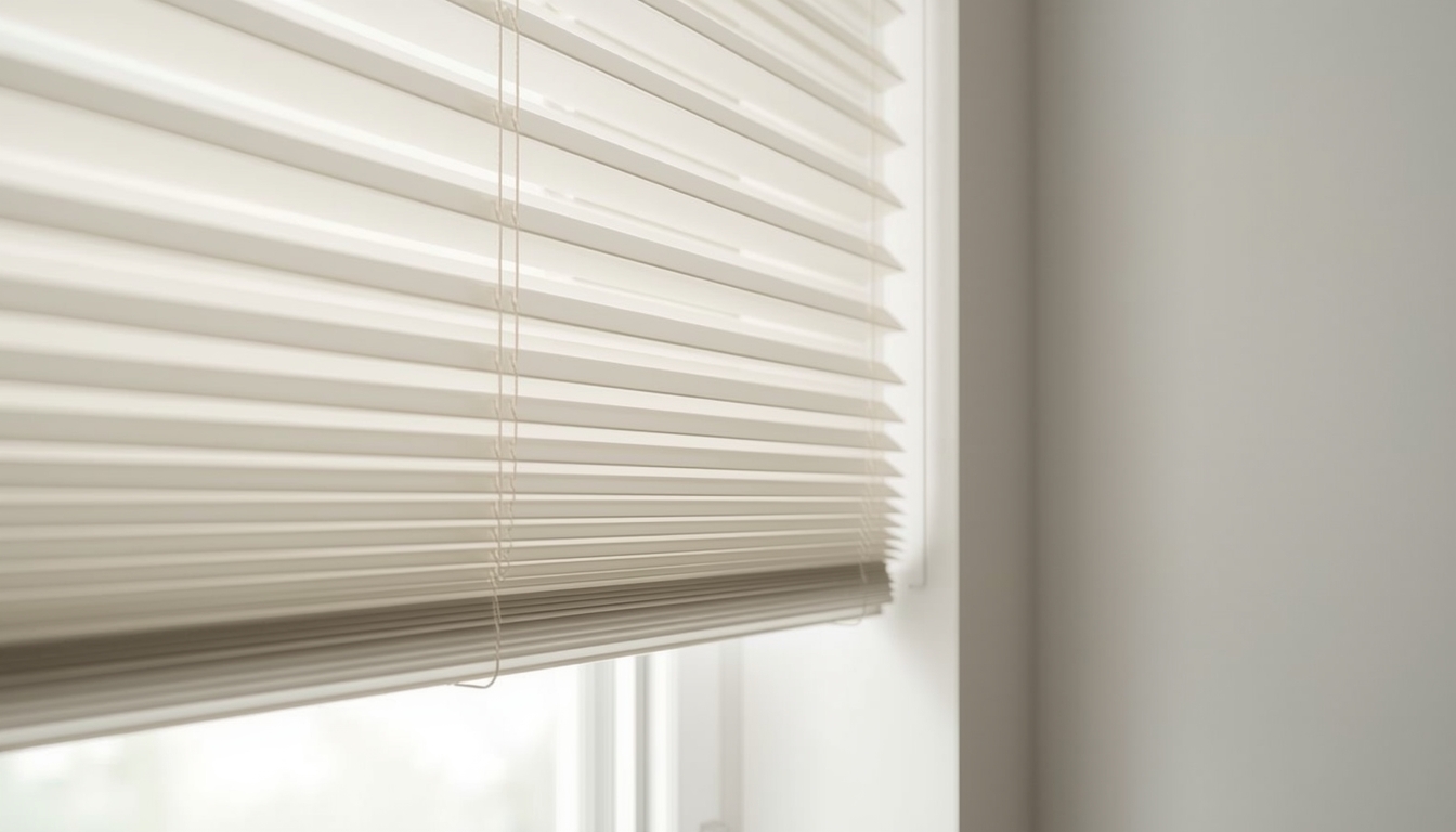 Plissees in modernem Design